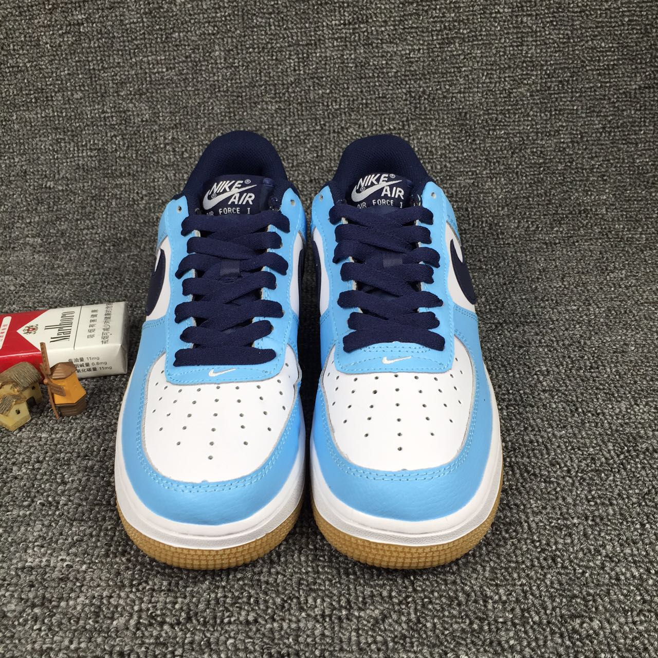 nike air force 1 - Celeste Azul Blanco