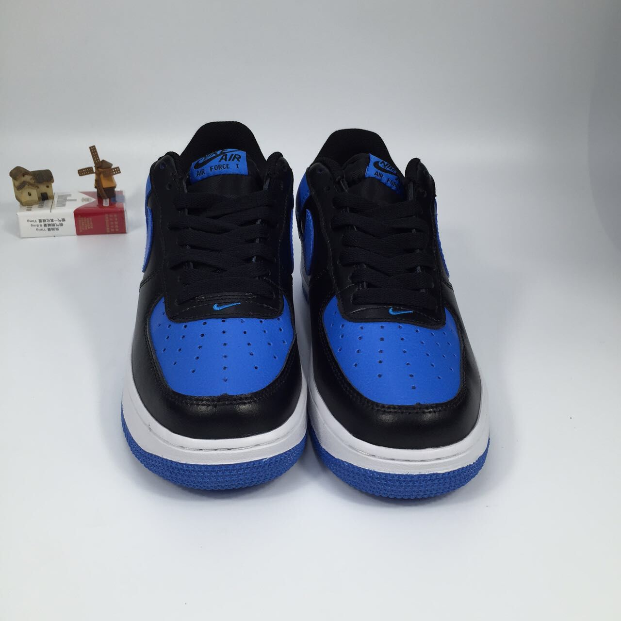 nike air force 1 - Azul Negro