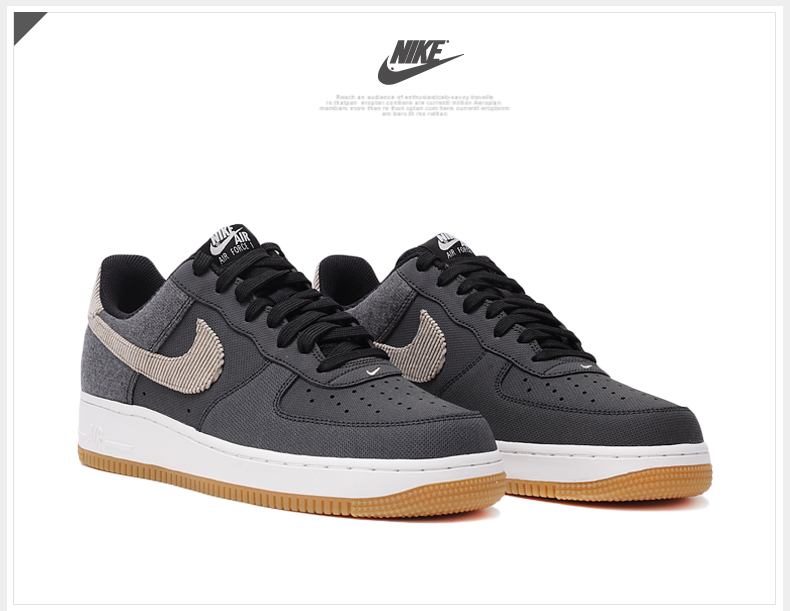 nike air force 1 - Gris