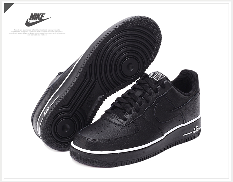 nike air force 1 - Negro