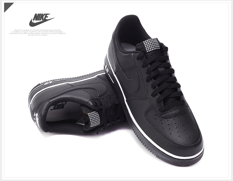 nike air force 1 - Negro