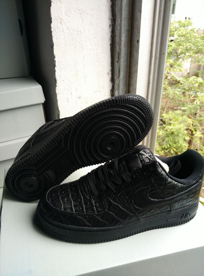 nike air force 1 - Negro