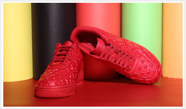 nike air force 1 - Rojo