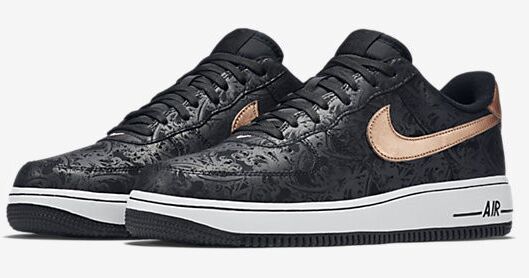 nike air force 1 - Negro Dorado