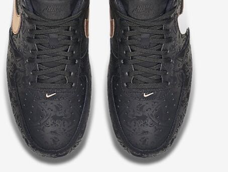 nike air force 1 - Negro Dorado