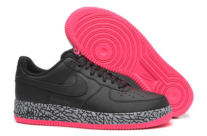 nike air force 1 - Negro Gris