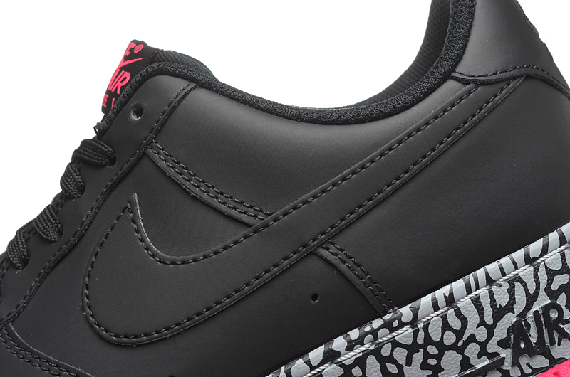 nike air force 1 - Negro Gris
