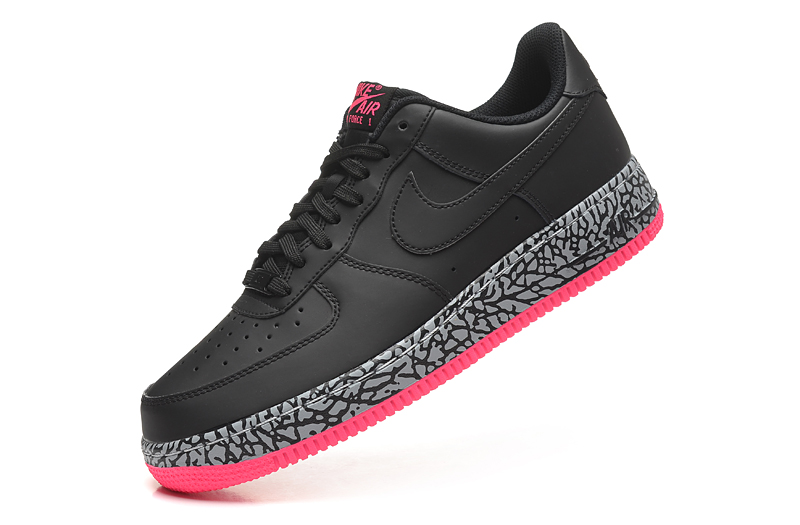nike air force 1 - Negro Gris