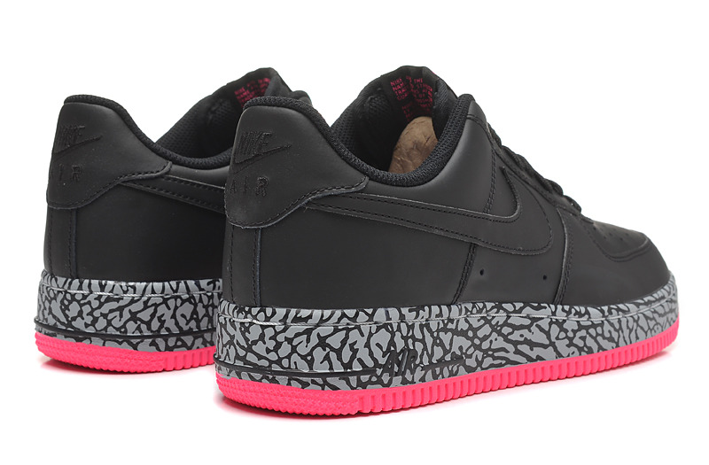 nike air force 1 - Negro Gris