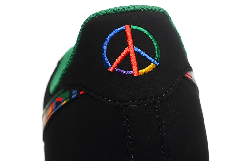 nike air force 1 - Negro Arcoiris
