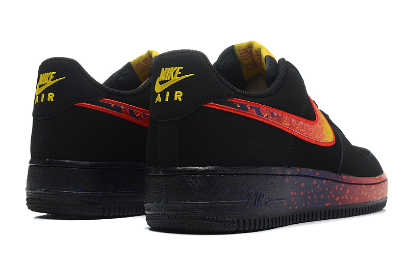 nike air force 1 - Negro Arcoiris