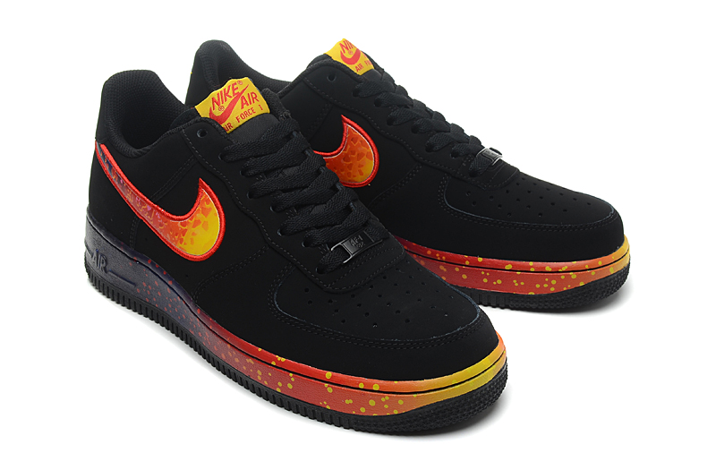 nike air force 1 - Negro Arcoiris