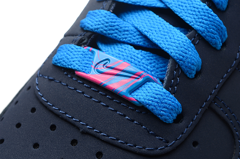 nike air force 1 - Azul Celeste Rosado