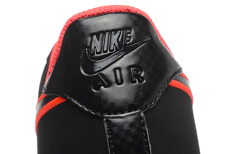 nike air force 1 - Negro Naranjo