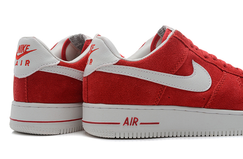 nike air force 1 - Rojo Blanco