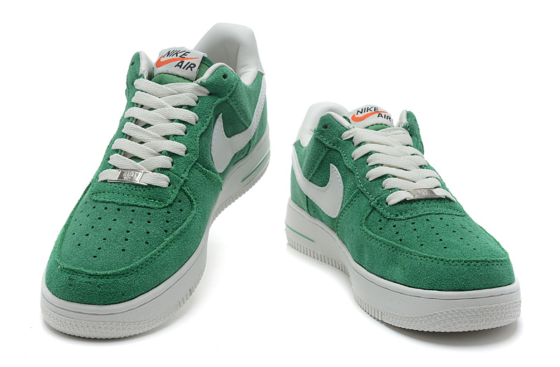 nike air force 1 - Verde Blanco