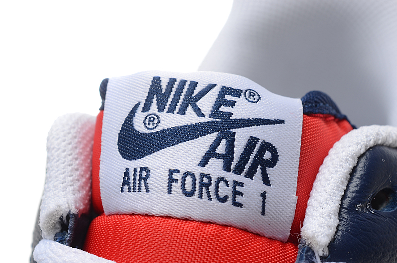 nike air force 1 - Blanco Rojo Azul