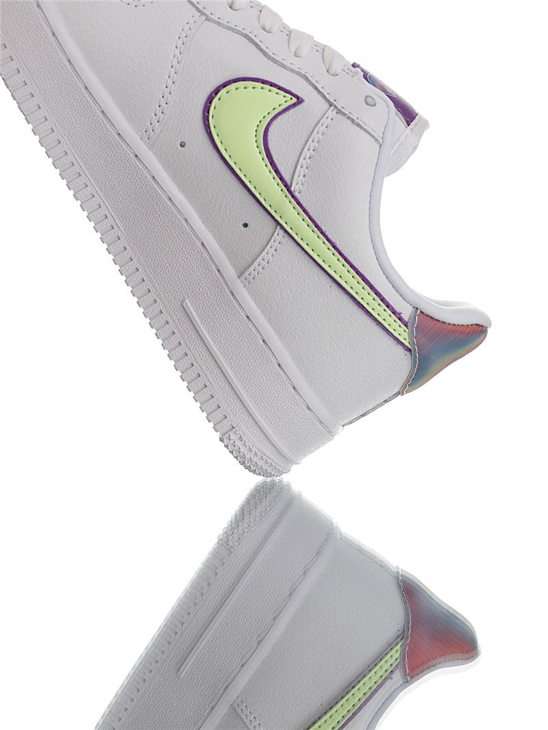 nike air force 1 - Blanco Verde Arcoiris