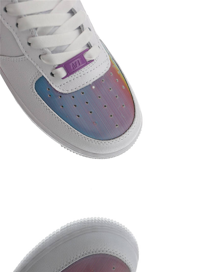nike air force 1 - Blanco Verde Arcoiris