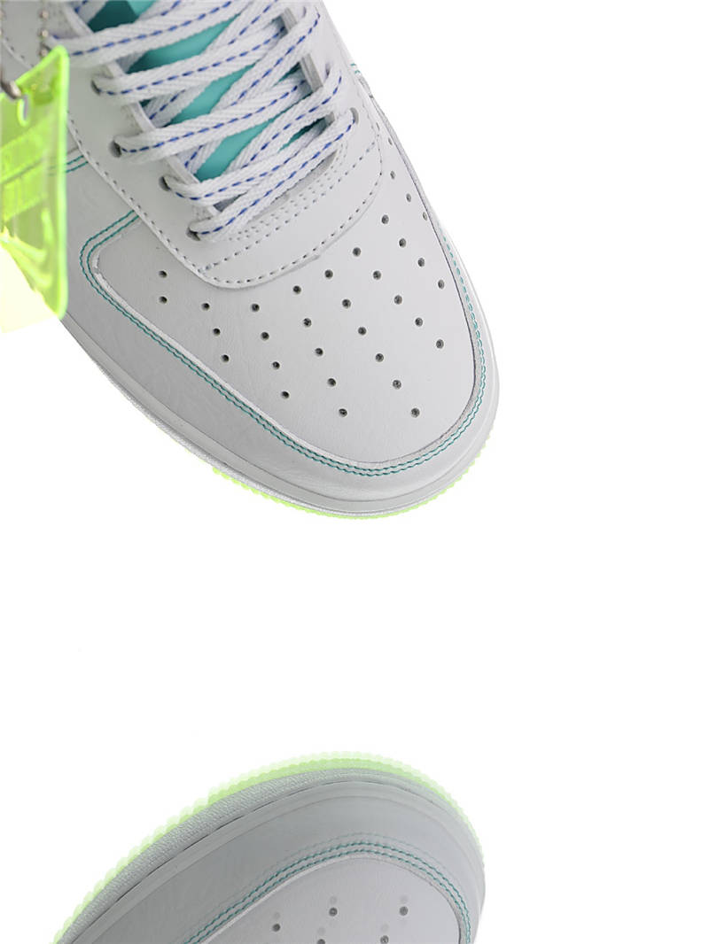 nike air force 1 - Blanco Azul Rojo
