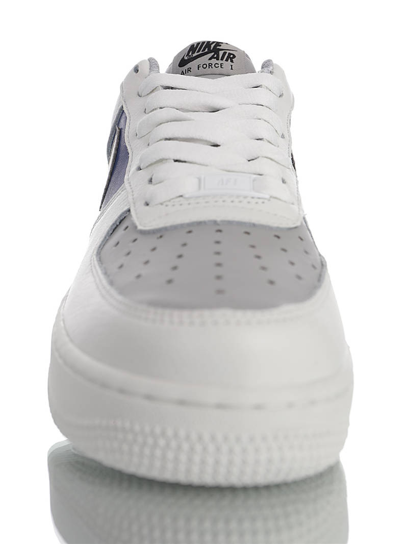 nike air force 1 - Blanco Azul Gris
