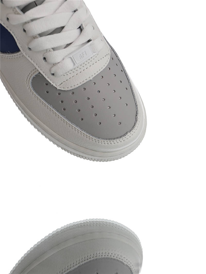 nike air force 1 - Blanco Azul Gris