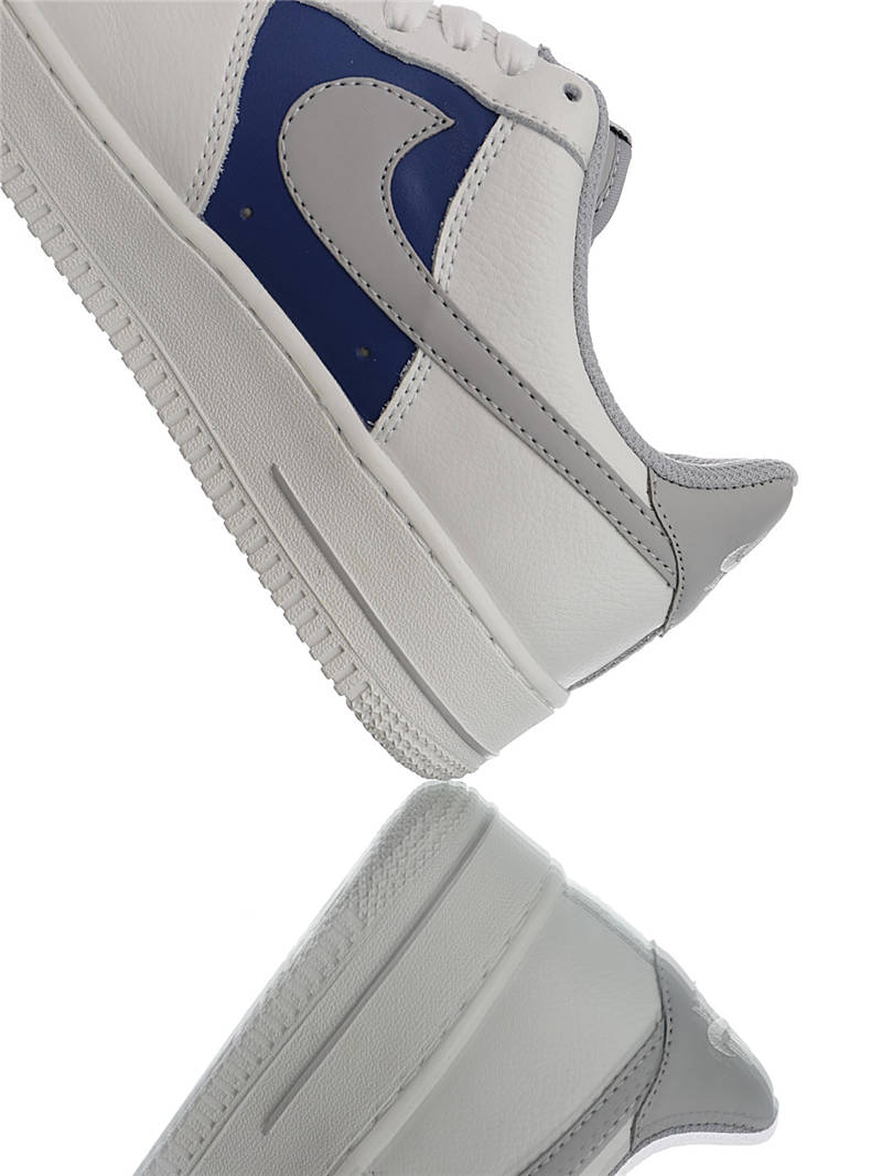 nike air force 1 - Blanco Azul Gris