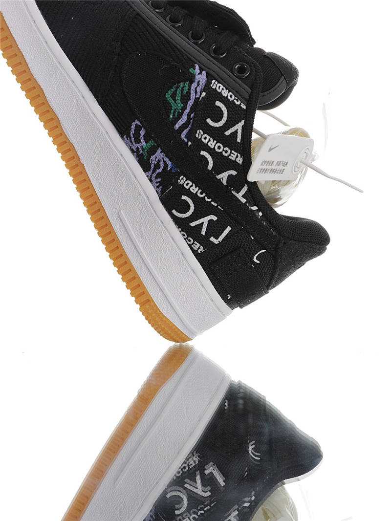 nike air force 1 - Negro Blanco Rojo Verde Dorado