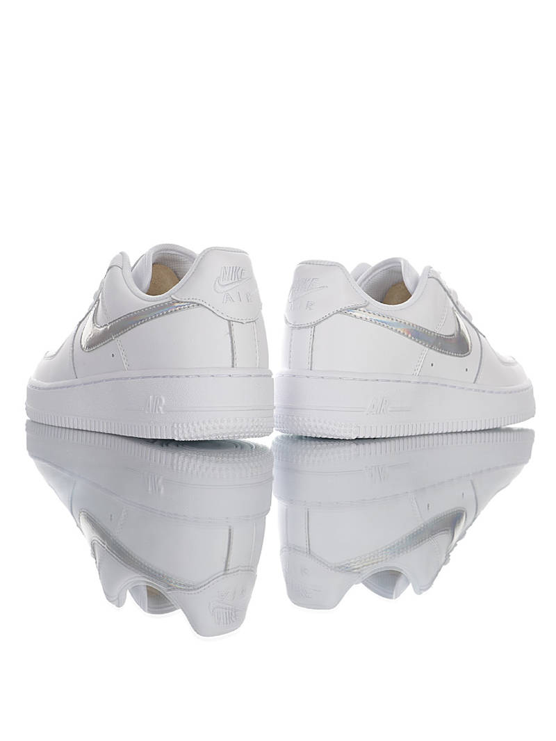 nike air force 1 - Blanco Plateado