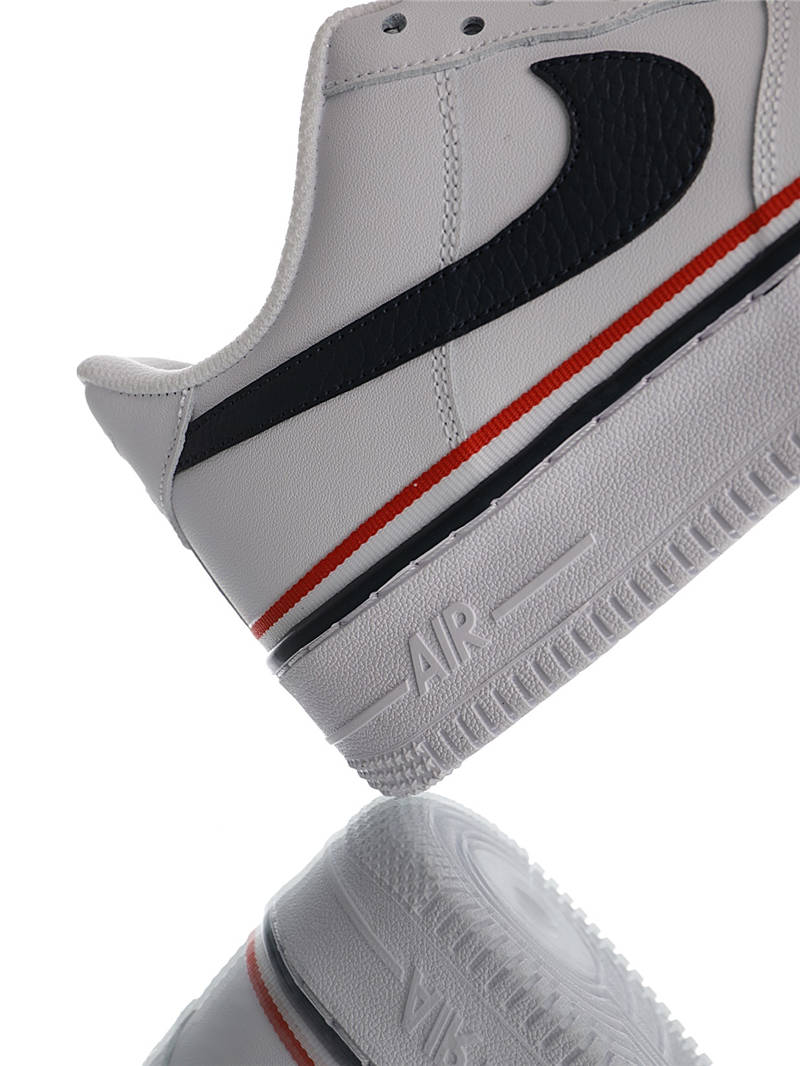 nike air force 1 - Blanco Azul Rojo