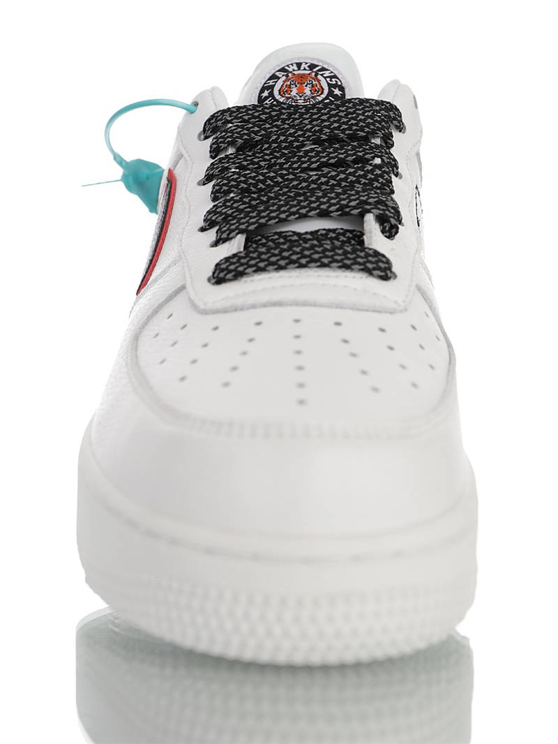 nike air force 1 - Blanco Negro Rojo