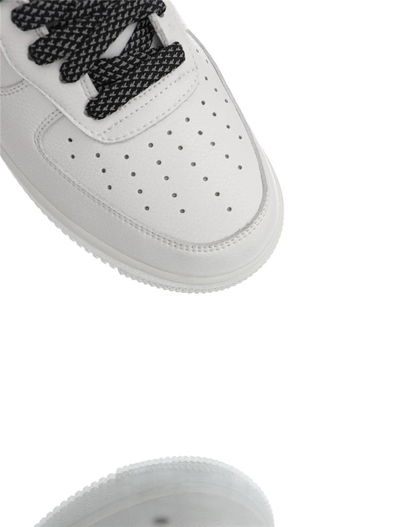 nike air force 1 - Blanco Negro Rojo