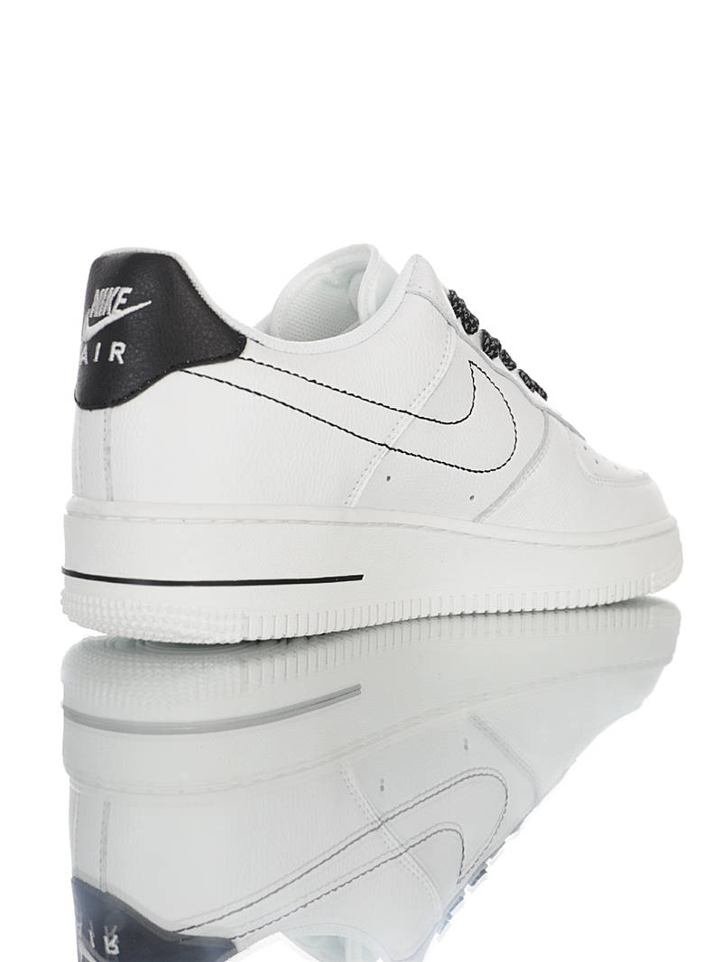 nike air force 1 - Blanco Negro Rojo
