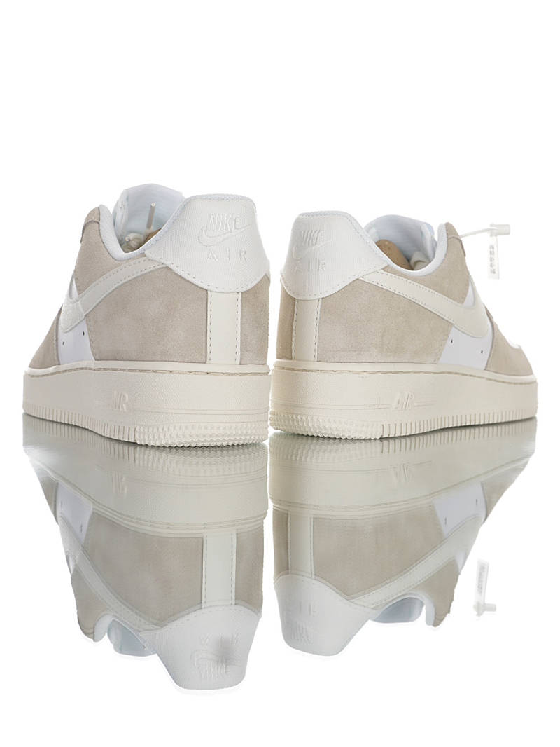 nike air force 1 - Blanco Gris Vainilla