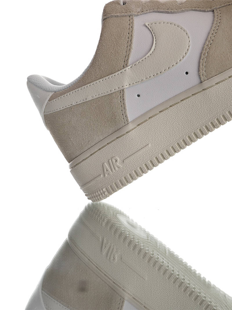 nike air force 1 - Blanco Gris Vainilla