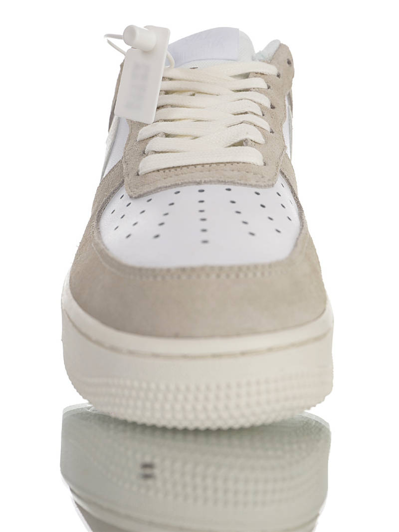 nike air force 1 - Blanco Gris Vainilla
