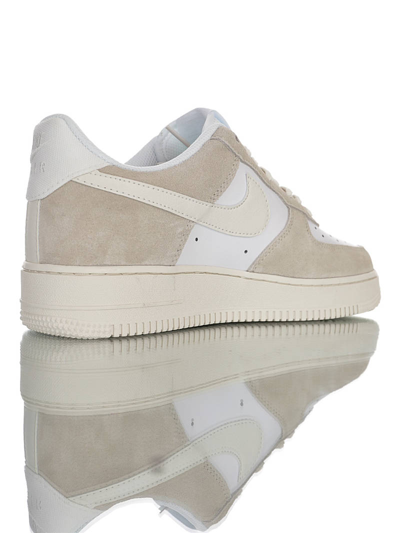 nike air force 1 - Blanco Gris Vainilla