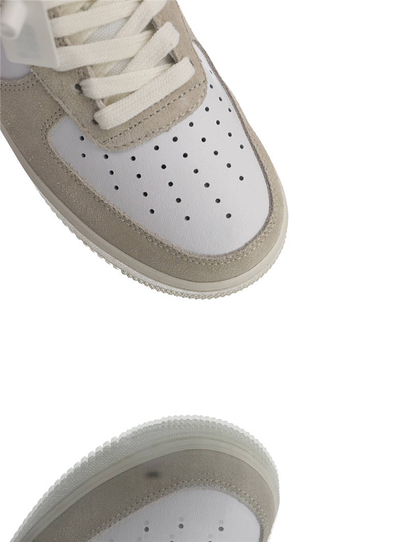 nike air force 1 - Blanco Gris Vainilla