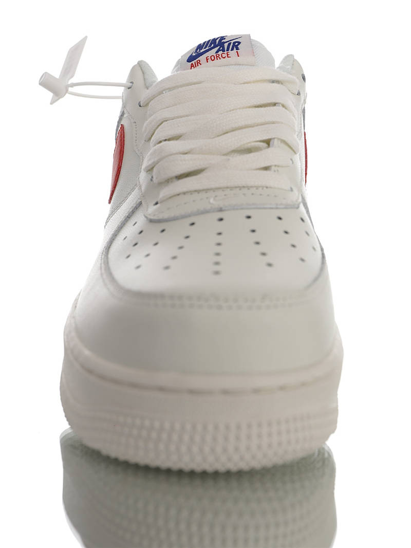 nike air force 1 - Blanco Rojo Azul