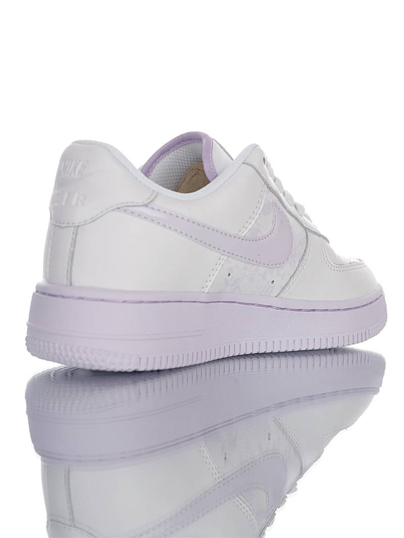 nike air force 1 - Blanco Morado