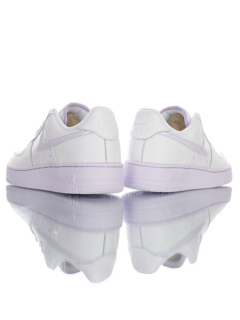 nike air force 1 - Blanco Morado