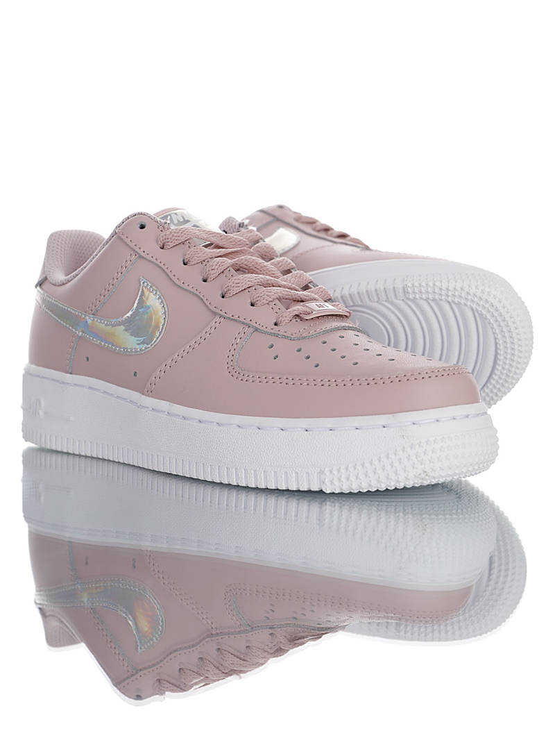 nike air force 1 - Rosado Plateado