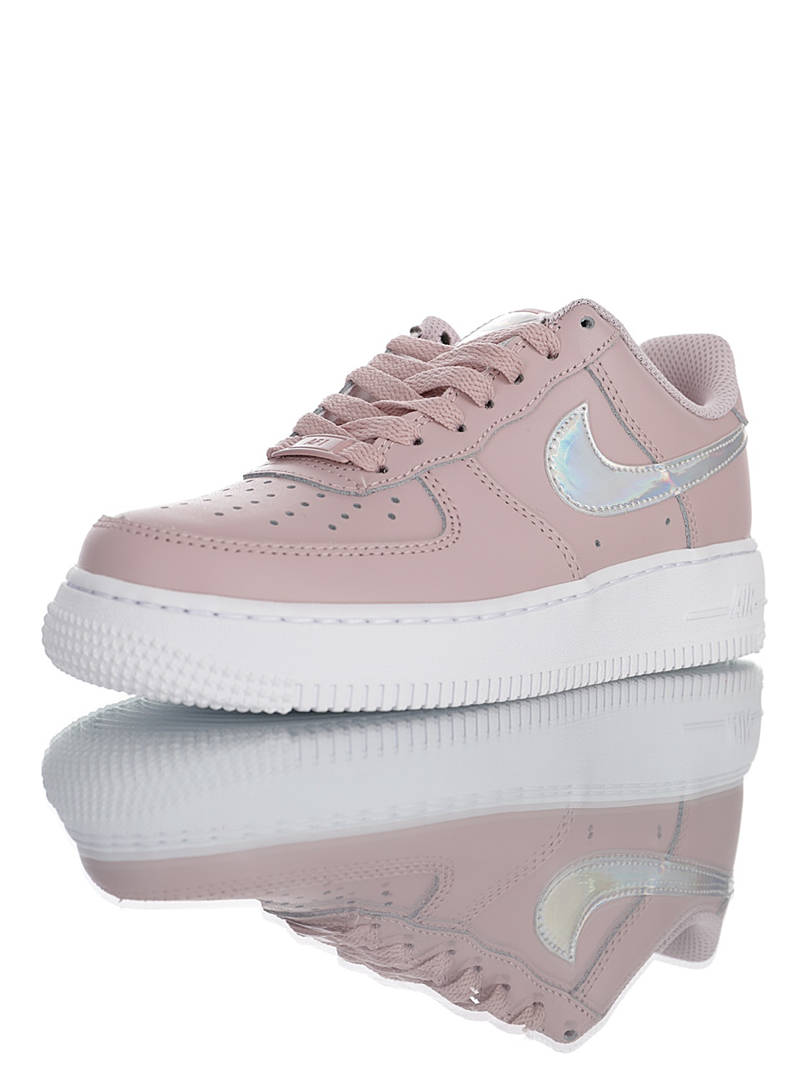 nike air force 1 - Rosado Plateado