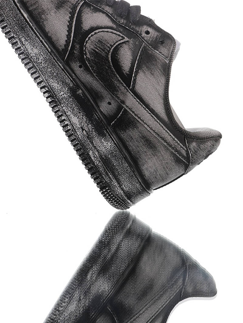 nike air force 1 - Negro Gris