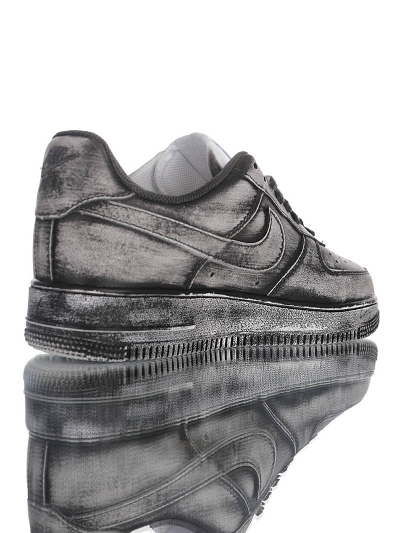 nike air force 1 - Negro Gris