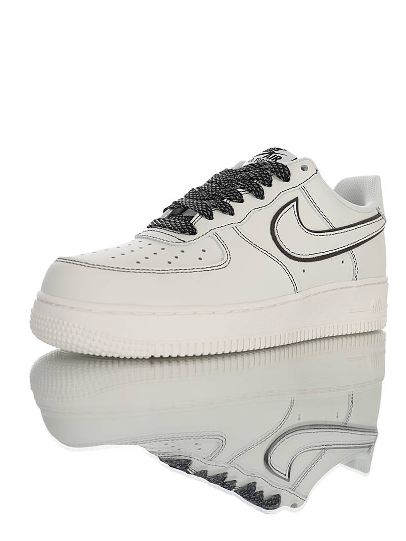nike air force 1 - Blanco Negro Fluor
