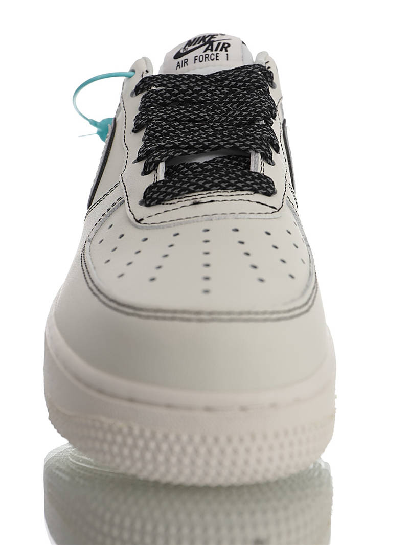 nike air force 1 - Blanco Negro Fluor