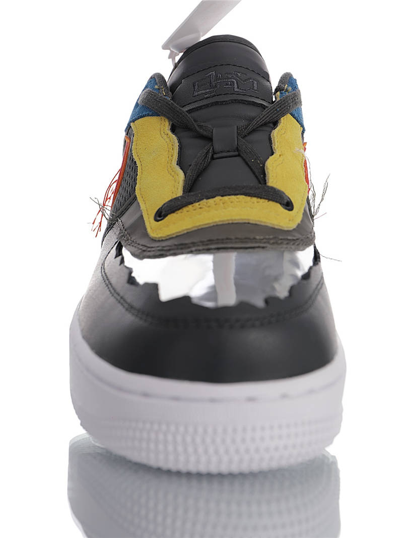 nike air force 1 - Azul Celeste Rojo Negro Plateado Cafe