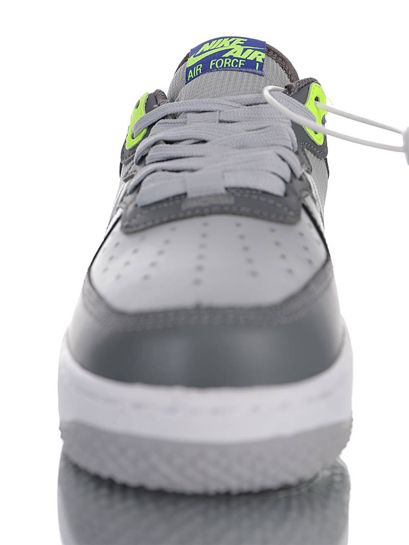 nike air force 1 - Gris Blanco Verde