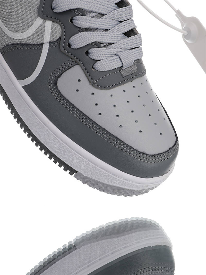 nike air force 1 - Gris Blanco Verde